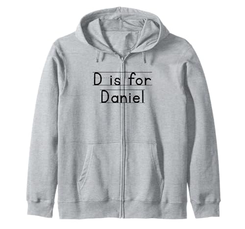 Back to School D ist für Daniel First Day of School Kids Kapuzenjacke Back to School D ist für Daniel First Day of School Kids Kapuzenjacke von First Day Of Scool Fun Name Shirts