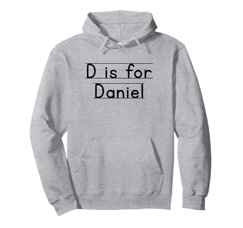 Back to School D ist für Daniel First Day of School Kids Pullover Hoodie Back to School D ist für Daniel First Day of School Kids Pullover Hoodie von First Day Of Scool Fun Name Shirts