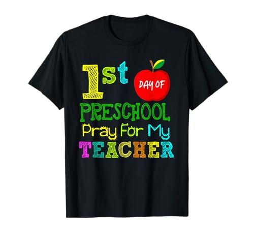 Erster Tag der Vorschule Shirt Jungen und Mädchen T-Shirt von First Day of Preschool Shirt Girl Boy Shirts