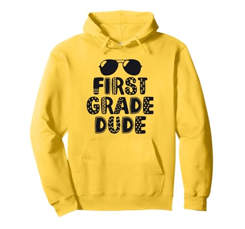 Schulanfang erster Schultag erste Klasse Jungen Pullover Hoodie Schulanfang erster Schultag erste Klasse Jungen Pullover Hoodie von First Grade Boys Tees