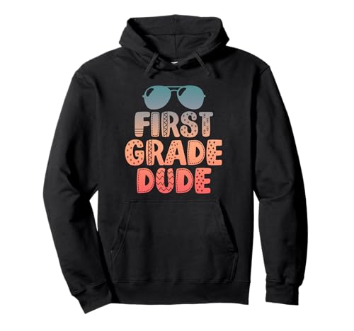 Schulanfang erster Schultag erste Klasse Jungen Pullover Hoodie Schulanfang erster Schultag erste Klasse Jungen Pullover Hoodie von First Grade Boys Tees