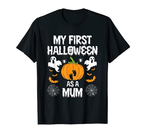 Mein erstes Halloween als Mama, Mutter und Familie T-Shirt Mein erstes Halloween als Mama, Mutter und Familie T-Shirt von First Halloween Matching Family Costume