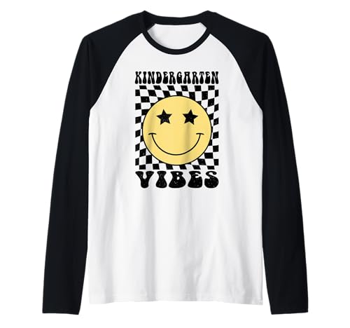 Kindergarten Vibes Back to School Kindergarten Lehrer Kinder Raglan Kindergarten Vibes Back to School Kindergarten Lehrer Kinder Raglan von First day of School Kindergarten Teachers Kids