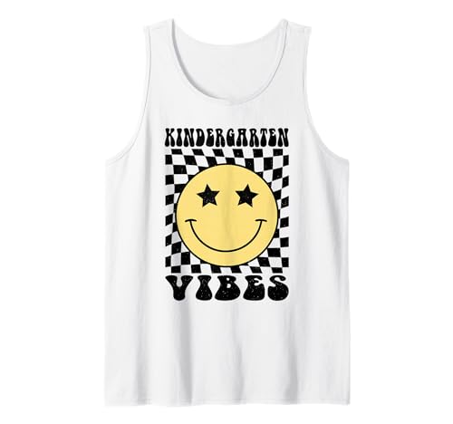 Kindergarten Vibes Back to School Kindergarten Lehrer Kinder Tank Top Kindergarten Vibes Back to School Kindergarten Lehrer Kinder Tank Top von First day of School Kindergarten Teachers Kids
