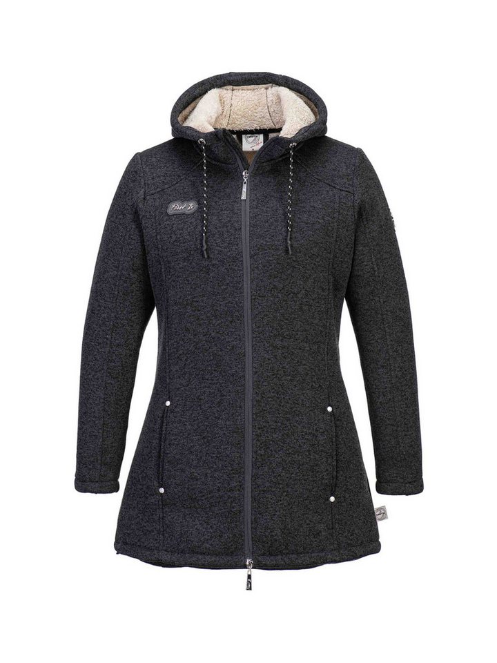 FirstB Kapuzenfleecejacke Damen atmungsaktiv, windabweisend, wasserabweisend von FirstB