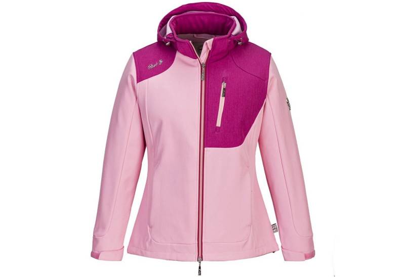 FirstB Softshelljacke Damen Softshelljacke colorblock von FirstB