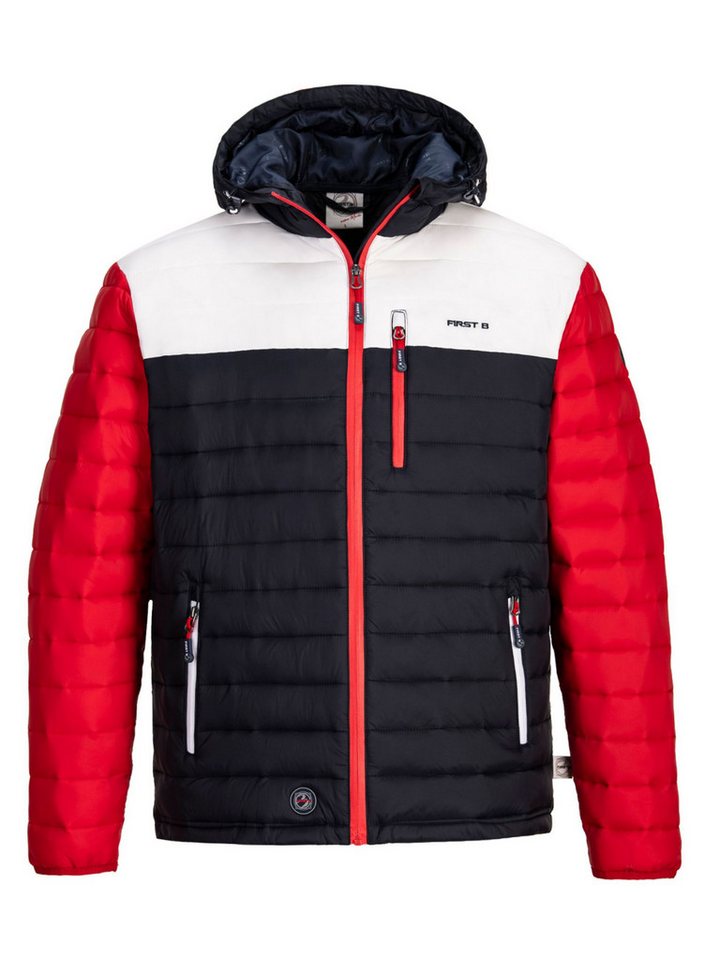 FirstB Steppjacke Herren wasserabweisend, winddicht, atmungsaktiv von FirstB