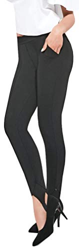 Firstclass Trendstore hochwertige Stegleggings für Damen Gr. S M L XL XXL, Steghose Damenleggings Leggings (Andrea Gr. S) von Firstclass Trendstore