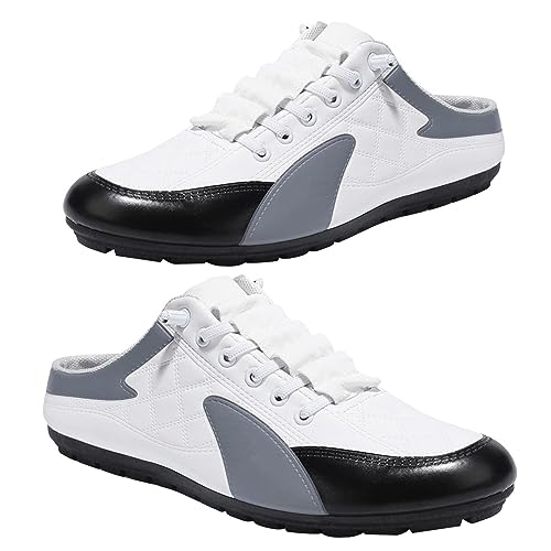 Firulab Einzigartiger Sneaker - Arbeits-Sneaker, wasserdicht, elastisch, rutschfest, Fahrschuhe,Loaf Shoe Multifunktionale wasserdichte Freizeitschuhe für den Außenbereich von Firulab