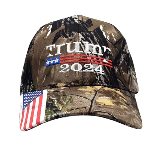 Ma ga Hat Trump 2024 Hüte für Männer und Frauen, unterstützt Präsident Trump 2024 Cap, Unisex-Baseballmütze, atmungsaktiv und verstellbar von Firulab