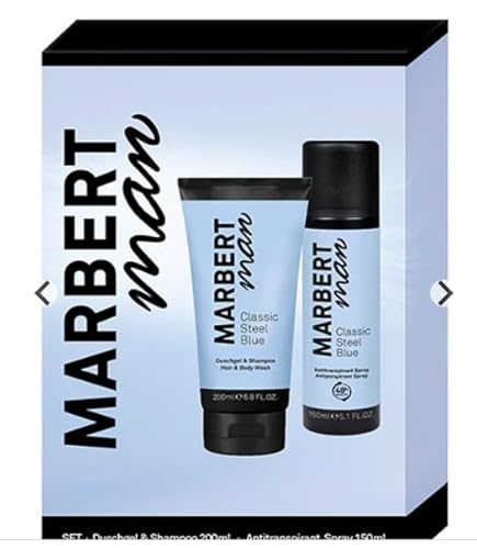 Marbert Man Classic Steel Blue Set -1 x Duschgel 200 ml + 1 x Deodorant Spray 150 ml - Ein Angebot von FISGUS by krass-shoppen-de Marbert Man Classic Steel Blue Set -1 x Duschgel 200 ml + 1 x Deodorant Spray 150 ml - Ein Angebot von FISGUS by krass-shoppen-de von FisGus