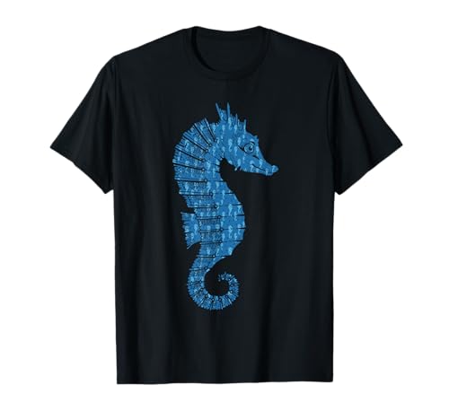 Geschenk für Mädchen Damen Herren Aquaristen Seepferdchen T-Shirt Geschenk für Mädchen Damen Herren Aquaristen Seepferdchen T-Shirt von Fisch Geschenk für Tierliebhaber Seepferde