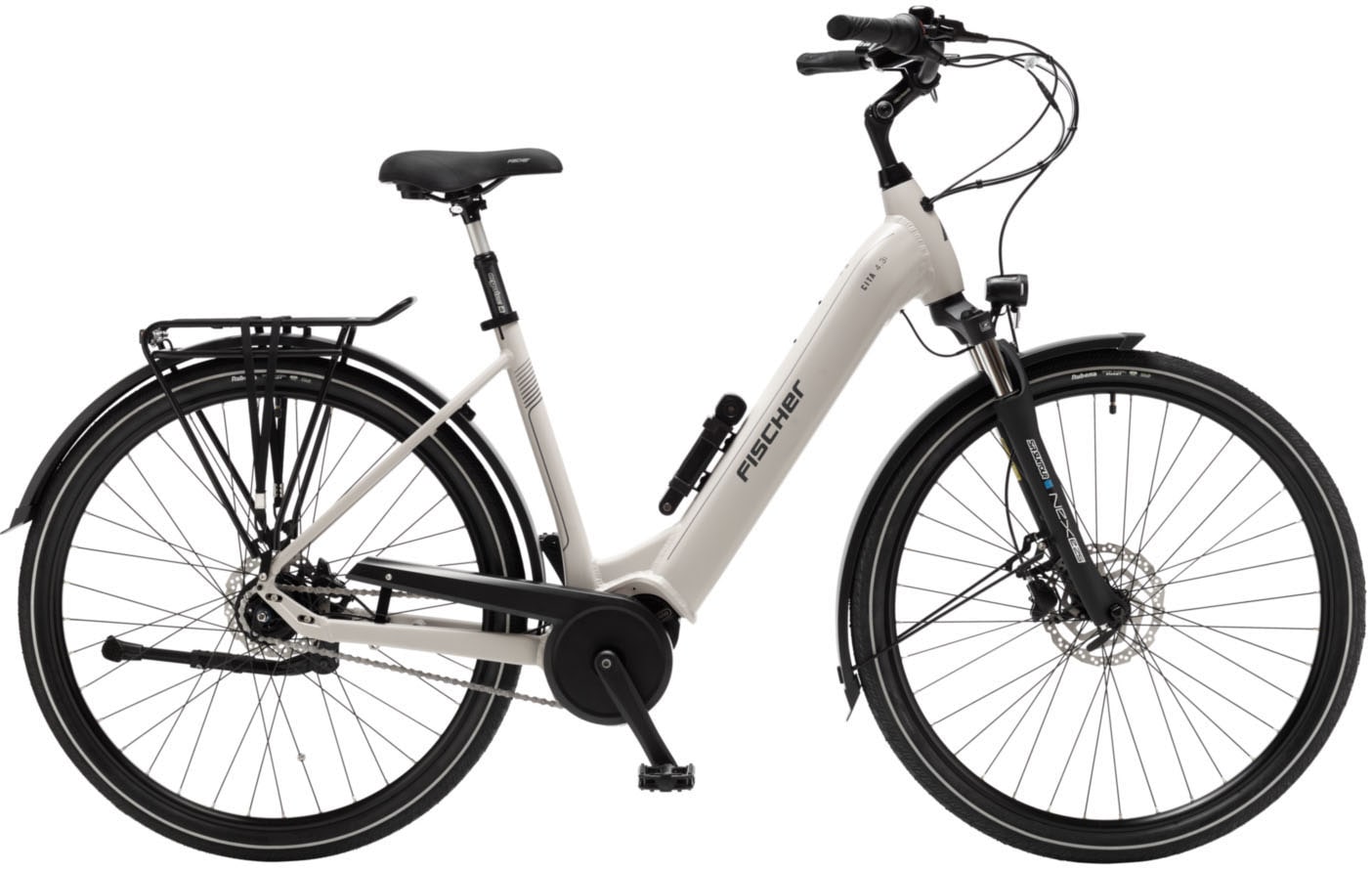 FISCHER Fahrrad "CITA 4.3i 630" 7 Gang Shimano NEXUS Schaltwerk Mittelmotor mit Akku-Ladegerät;mit Werkzeug, Pedelec, Elektrofahrrad für Damen und Herren von Fischer Fahrrad
