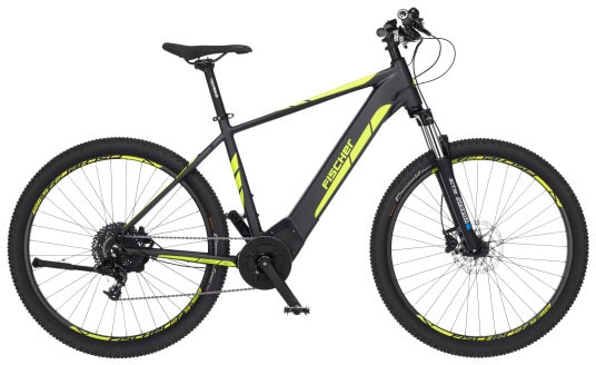 FISCHER Fahrrad "MONTIS 5.0i 504" 10 Gang Kettenschaltung Mittelmotor Pedelec, Elektrofahrrad für Damen u. Herren, MTB von Fischer Fahrrad