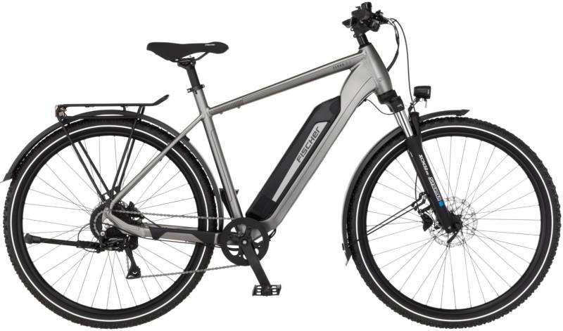 FISCHER Fahrrad "TERRA 2.2 688 55" 8 Gang Shimano ACERA Schaltwerk Heckmotor mit Akku-Ladegerät;mit Werkzeug, Pedelec, Elektrofahrrad für Damen und Herren von Fischer Fahrrad