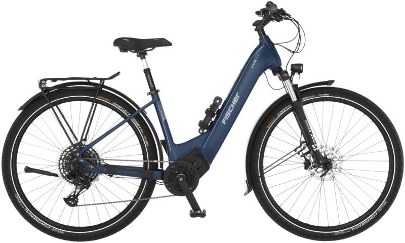 FISCHER Fahrrad "VIATOR 8.0i Damen 43" 12 Gang SRAM Eagle SX Schaltwerk Kettenschaltung Mittelmotor 250 W mit Faltschloss, Pedelec, Elektrofahrrad für Damen u. Herren von Fischer Fahrrad