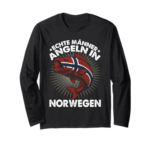 Echte Männer Angeln In Norwegen Angelteam Angler Fischer Langarmshirt Echte Männer Angeln In Norwegen Angelteam Angler Fischer Langarmshirt von Fischer Fischjagd Norwegen Angelausflug