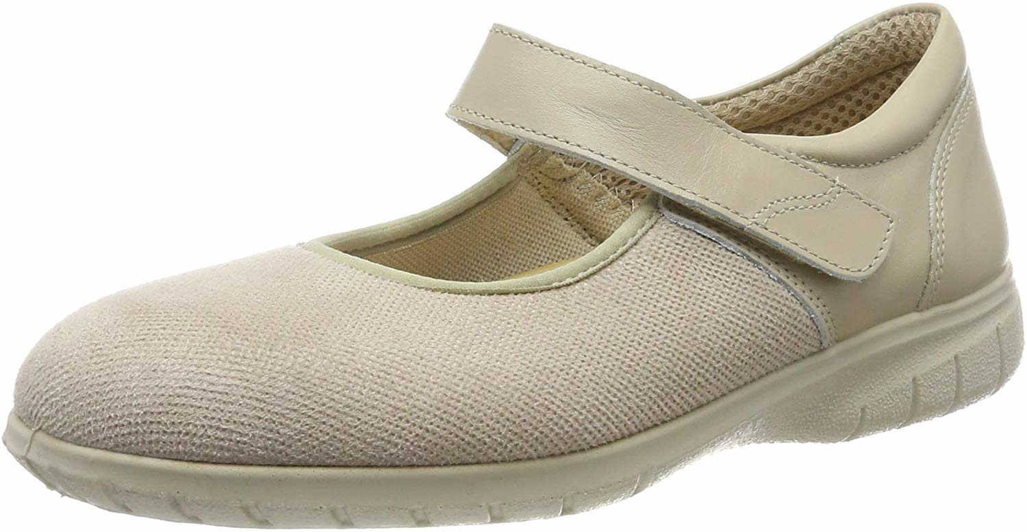 female Ballerinas taupe 36 von Fischer Löffler