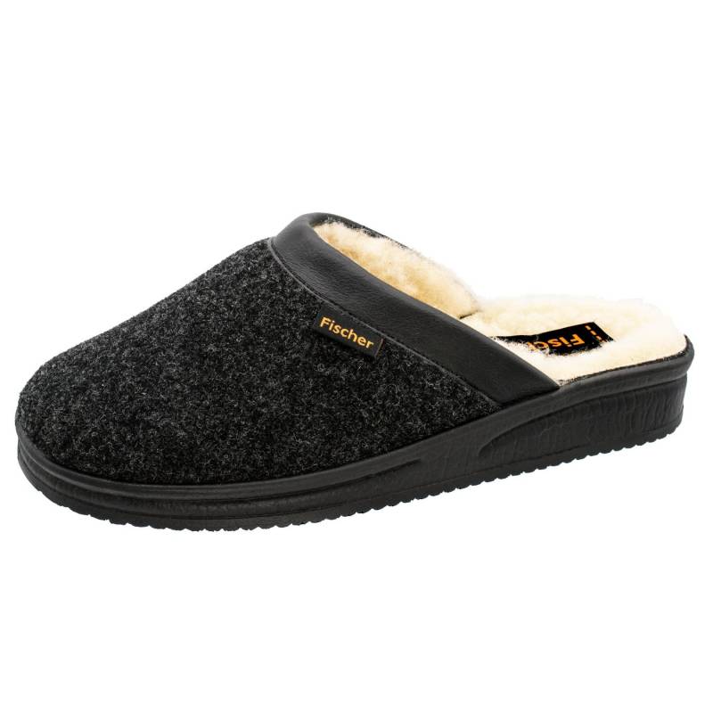 Fischer-Markenschuh Andy Pantoffel Schurwollfutter von Fischer-Markenschuh