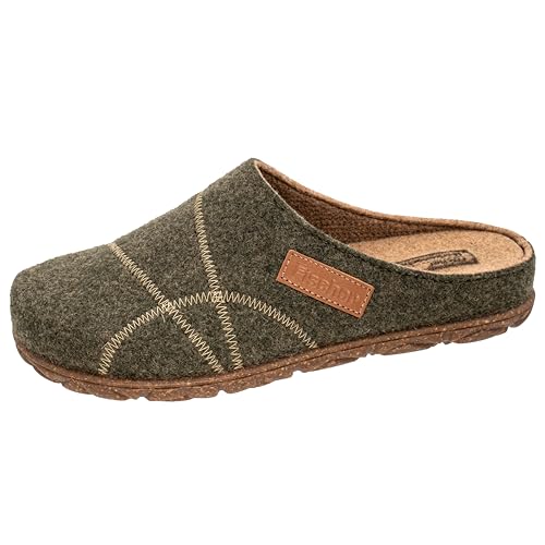 Fischer Markenschuh Damen-Filz-Pantoffel von Fischer Markenschuh