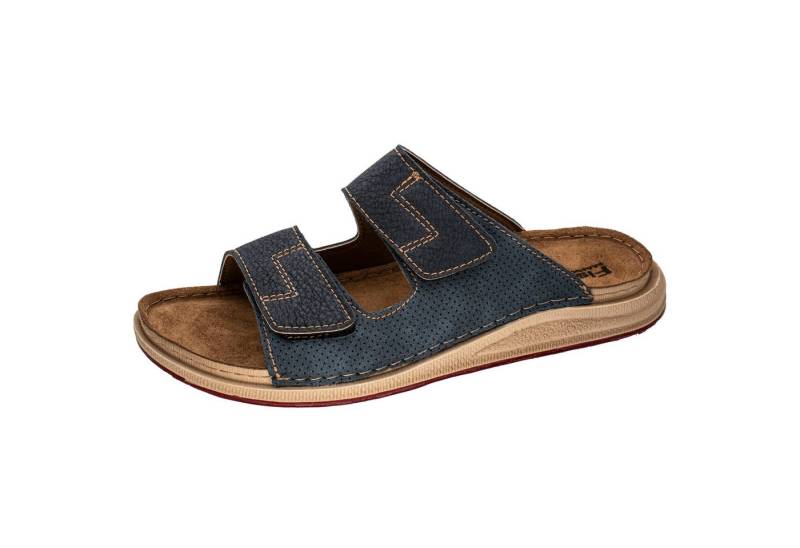 Fischer-Markenschuh Franz Pantolette aus Nappalino, mit Synthetik-Futter, mit gepolstertem Lederfußbett von Fischer-Markenschuh