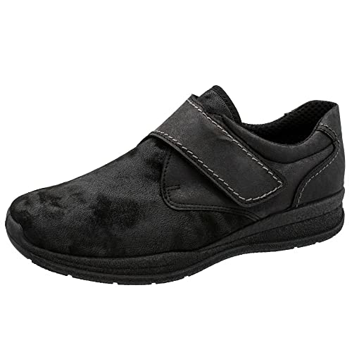 Fischer Markenschuh Herren, Männer Hausschuhe,Wechselfußbett,schluepfschuhe,Slides,Slip-ons,Backless Slipper,Mules,Schwarz,40 EU / 7 UK von Fischer Markenschuh