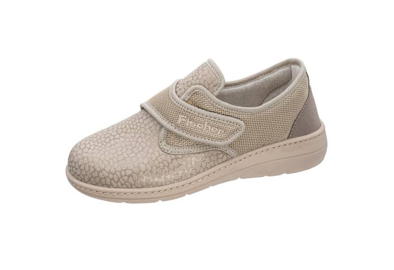 Fischer-Markenschuh Ilse Klettschuh aus Stretchmaterial, mit Textilfutter, Einlegesohle herausnehmbar von Fischer-Markenschuh