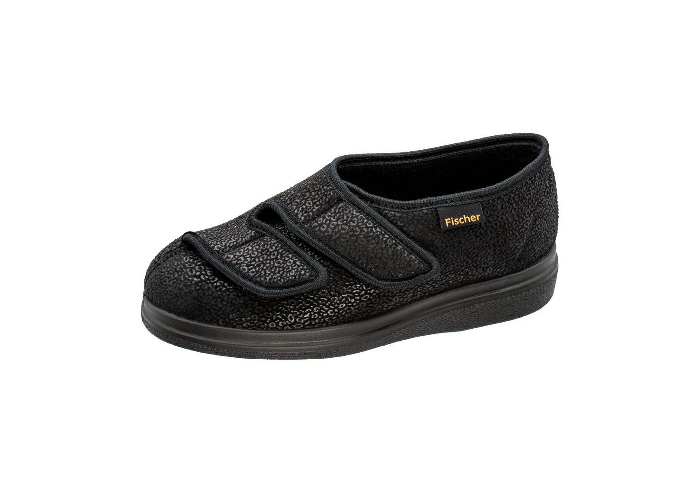 Fischer-Markenschuh Ortho Hausschuh Klettverschluss, Weite K, Einlegesohle herausnhembar, Reptilstretch Fischer-Markenschuh Ortho Hausschuh Klettverschluss, Weite K, Einlegesohle herausnhembar, Reptilstretch von Fischer-Markenschuh