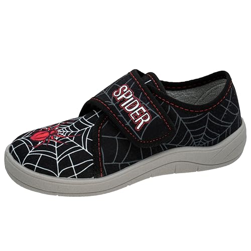 Fischer Tim Hausschuh, Schwarzgrau, 32 EU von Fischer Markenschuh