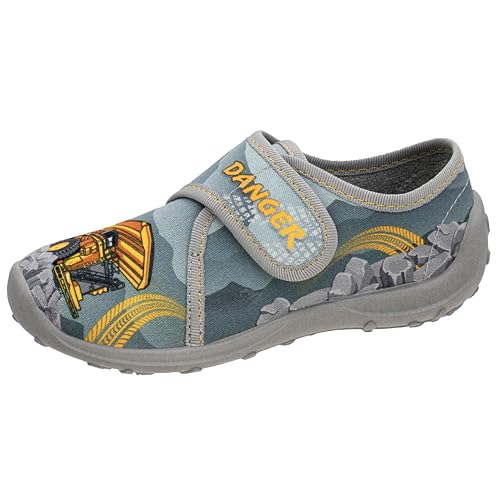 Kinder-Klett-Hausschuh von Fischer Markenschuh