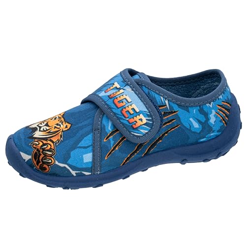 Kinder-Klett-Hausschuh von Fischer Markenschuh