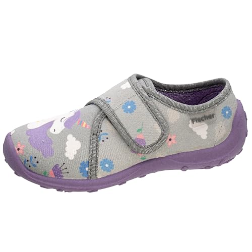 Kinder-Klett-Hausschuh von Fischer Markenschuh
