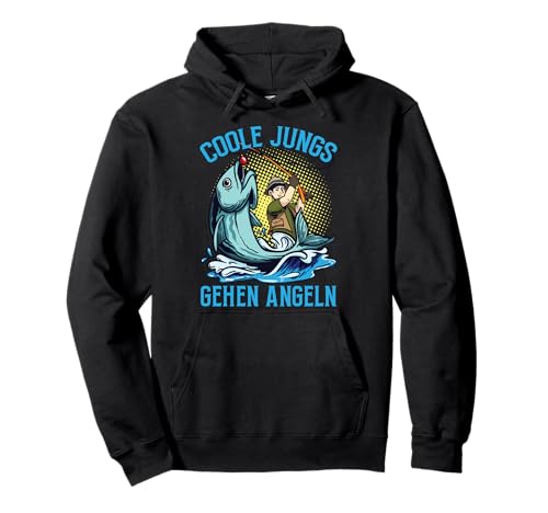 Coole Jungs Gehen Angeln Lustiges Angler Spruch Pullover Hoodie Coole Jungs Gehen Angeln Lustiges Angler Spruch Pullover Hoodie von Fischer & Angler Spruch Geschenke Für Jungs