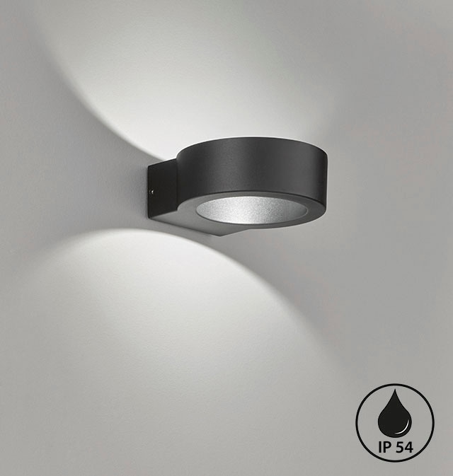 FISCHER & HONSEL LED Außen-Wandleuchte "Torres" LED-Modul 1 Stk. Warmweiß von Fischer & Honsel