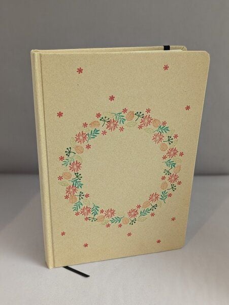 Fischer & See Notizbuch "Kranz" A5 (Hardcover, Recyclingpapier) von Fischer & See