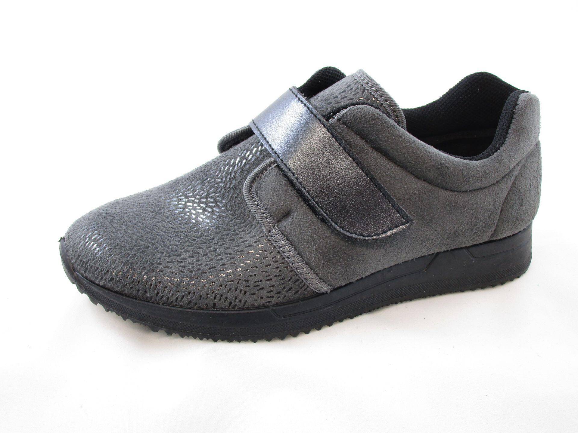 DAMEN-BEQUEM-SCHUH GRAU - Gr. - 42 von Fischer