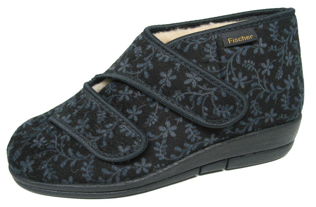 DAMEN-KLETT-HAUSSTIEFEL BLAUSCHWARZ - Gr. - 42 von Fischer