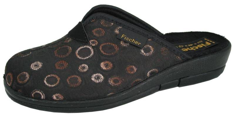 DAMEN-PANTOFFEL MOCCA - Gr. - 38 von Fischer