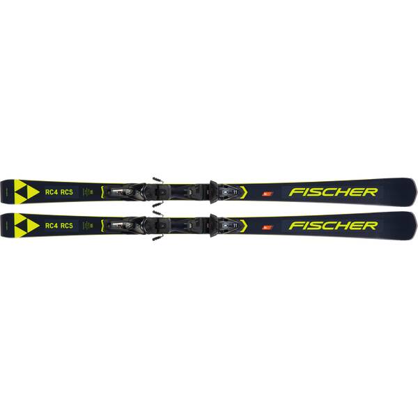 FISCHER Herren Racing Ski RC4 RCS BLACK AR + PROTECTOR 11 PR von Fischer