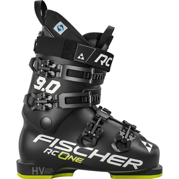 FISCHER Herren Ski-Schuhe RC ONE 9.0 YELLOW BLACK/BLACK von Fischer