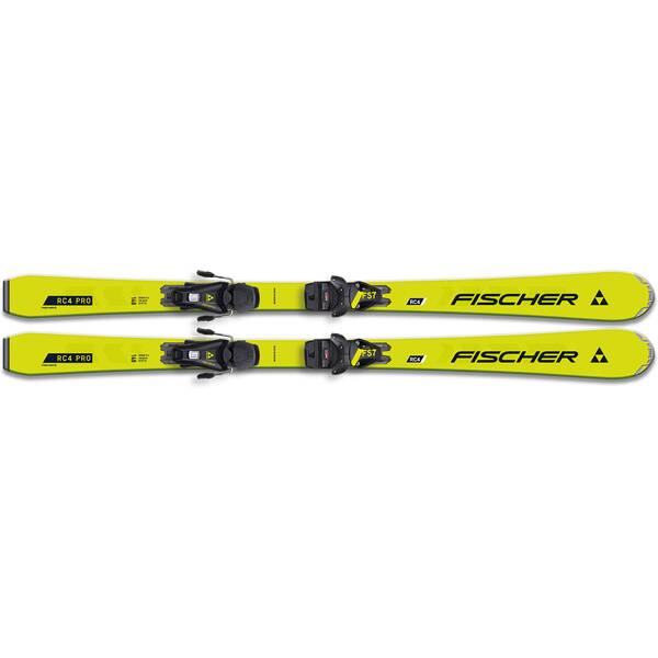FISCHER Kinder Racing Ski RC4 PRO JRS + FS 7 CA JRS von Fischer