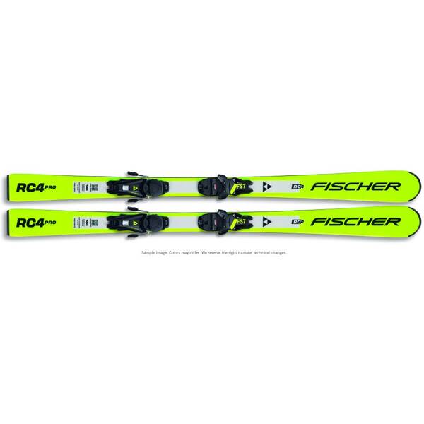 FISCHER Kinder Racing Ski RC4 PRO JRS + FS 7 CA JRS von Fischer