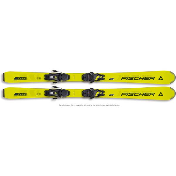 FISCHER Kinder Racing Ski RC4 PRO JRS + FS7 CA JRS von Fischer