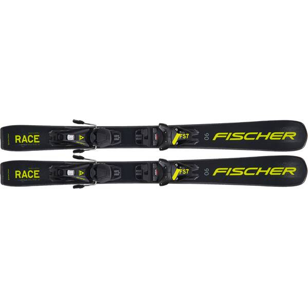 FISCHER Kinder Racing Ski RC4 RACE JR (130-150) JRS + FJ7 CA von Fischer