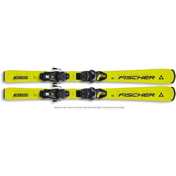 FISCHER Kinder Racing Ski RC4 RACE JR (70-120) JRS + FS4 CA J von Fischer