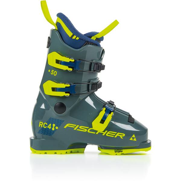 FISCHER Kinder Ski-Schuhe RC4 50 JR GW RHINO GREY/RHINO GREY von Fischer