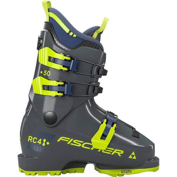 FISCHER Kinder Ski-Schuhe RC4 50 JR GW RHINO GREY/RHINO GREY von Fischer