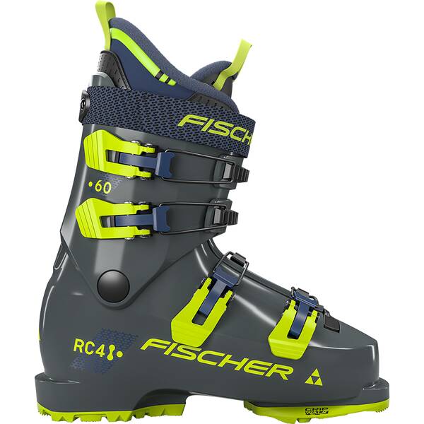 FISCHER Kinder Ski-Schuhe RC4 60 JR GW RHINO GREY/RHINO GREY von Fischer