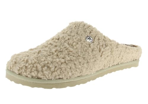 Fischer Adult Damen Hausschuhe beige Gr. 39 von Fischer