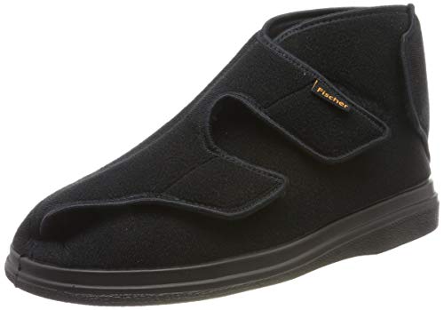 Fischer Ortho, Unisex Hohe Hausschuhe, Schwarz Schwarz 222,44 EU X-Weit von Fischer Markenschuh